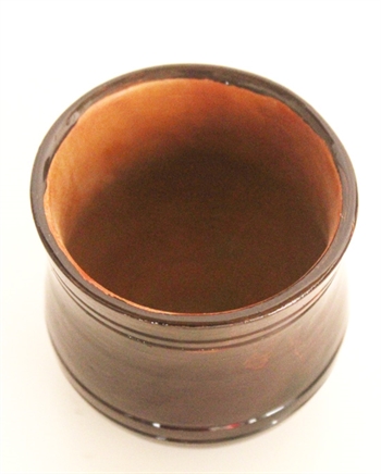 Brown Terracotta Cups Round