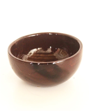 Milk Bowl Terracotta Brown