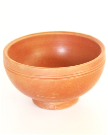 Milk Natural Bowl Terracotta Round