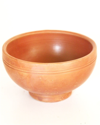 Milk Natural Bowl Terracotta Round