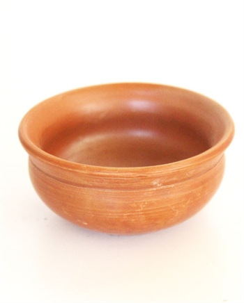 Round Terracotta Bowl Natural Color