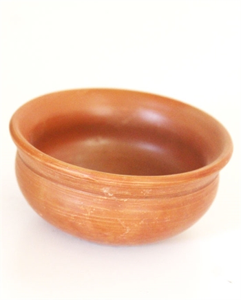 Round Terracotta Bowl Natural Color