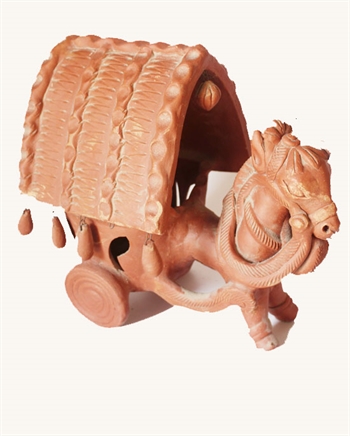 Horse Show Piece Terracotta