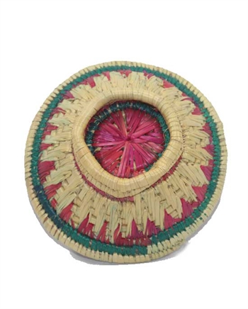 Beautiful Basket Daily Used Sikki Grass Multi Color