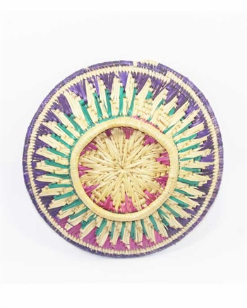 Multi Color Hand Craft Sikki Grass Basket