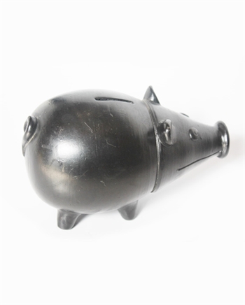 Pig Coin Bank black