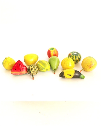 Fruit Mixed Clay Decoratives