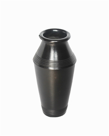 Flower vase black